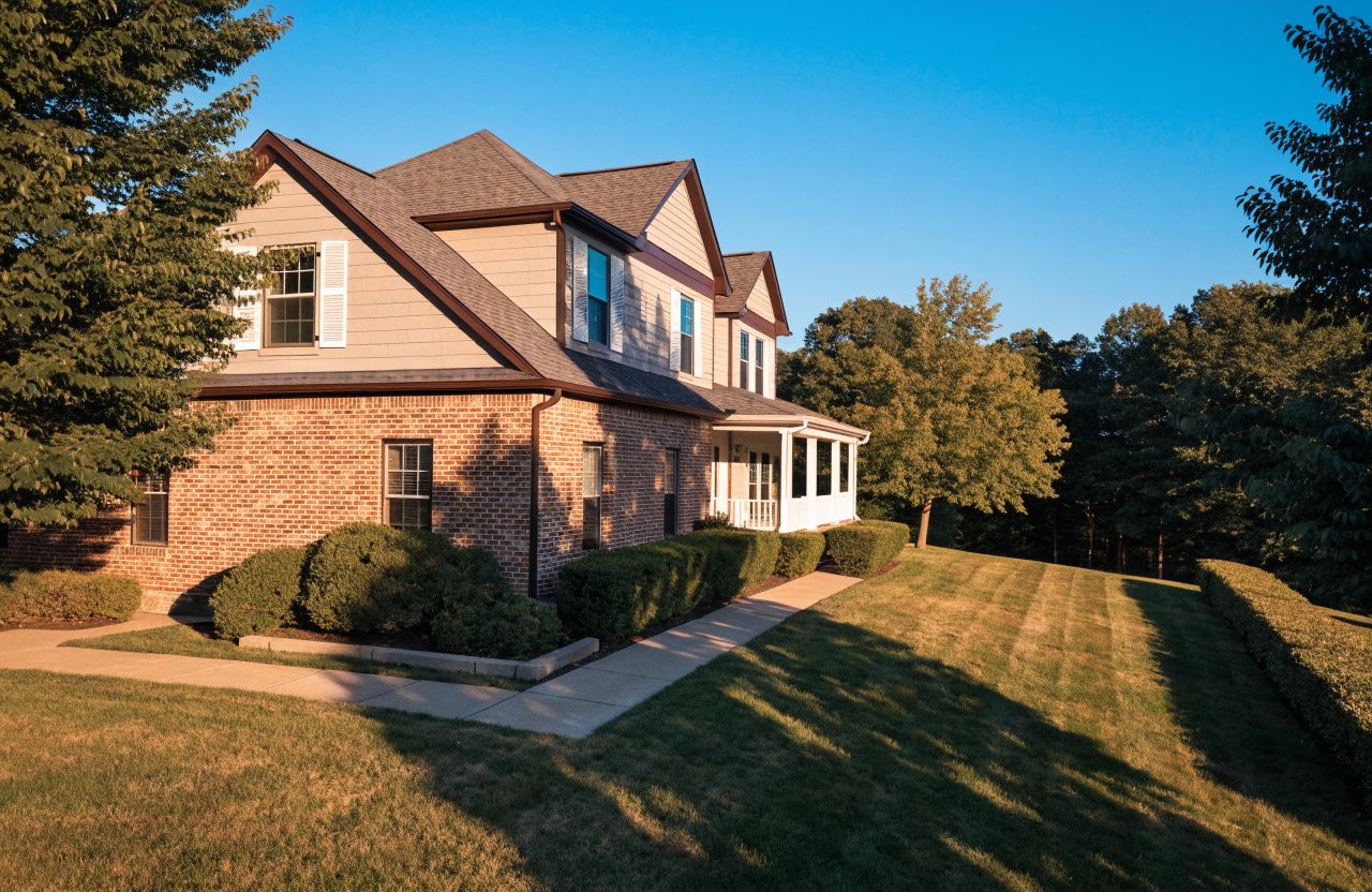 Finished residential roofing project in Central Arkansas