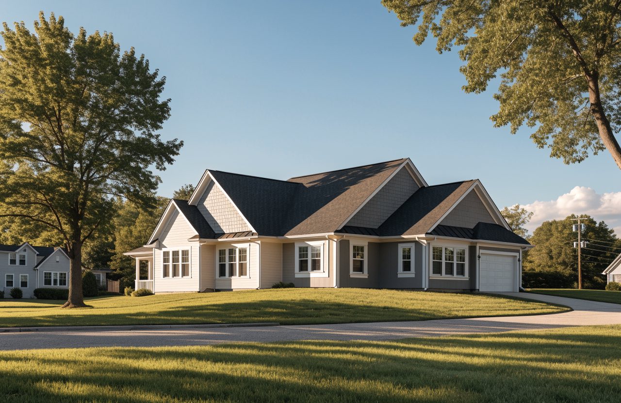 Finished roof insurance claims project in Central Arkansas