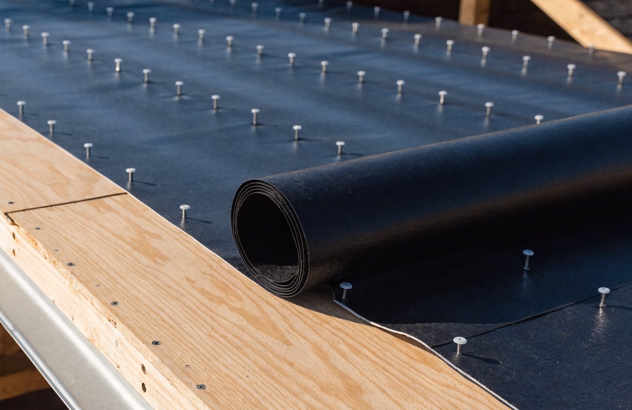 Close inspection of roof replacement details